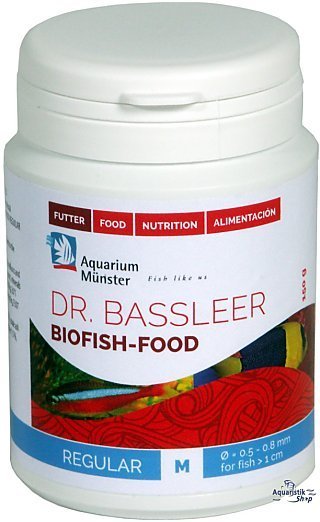 DR BASSLEER BIOFISH FOOD GRANULE REGULAR M Granul. 0.5-0.8 NOURRITURE POISSONS AQUARIUM TROPICAUX